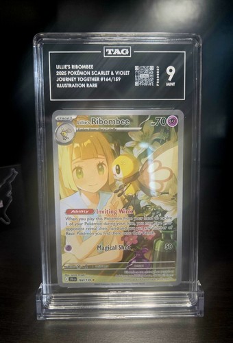 Lillie's Ribombee graded TAG 9 for sale on eBay