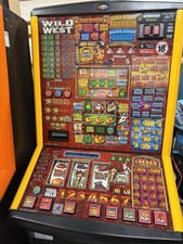 WILD WEST FRUIT MACHINE £100 jackpot  Can Deliver Note Recycler Fitted