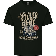 Roller Skate Rétro Skate Stivali T-Shirt Bambini