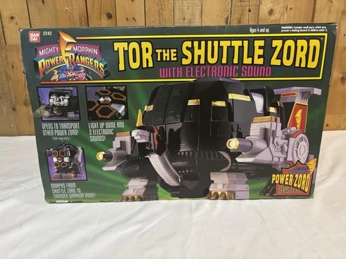 1994 Power Rangers Tor the Shuttle Zord with Original Box. See Photos. Vintage