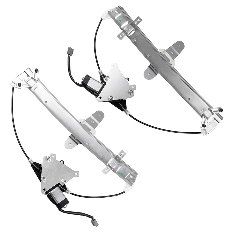 Regulador de ventana eléctrica trasero izquierdo derecho con motor para Lincoln Town Car 2003-2011 Foto 3 de 4