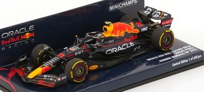 1:43 Minichamps Red Bull RB18 Winner GP Monaco Perez 2022