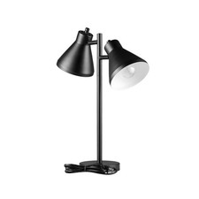 Globe Electric 18" 2-Light Desk Lamp, Industrial Design, Pivoting H... Fast Ship