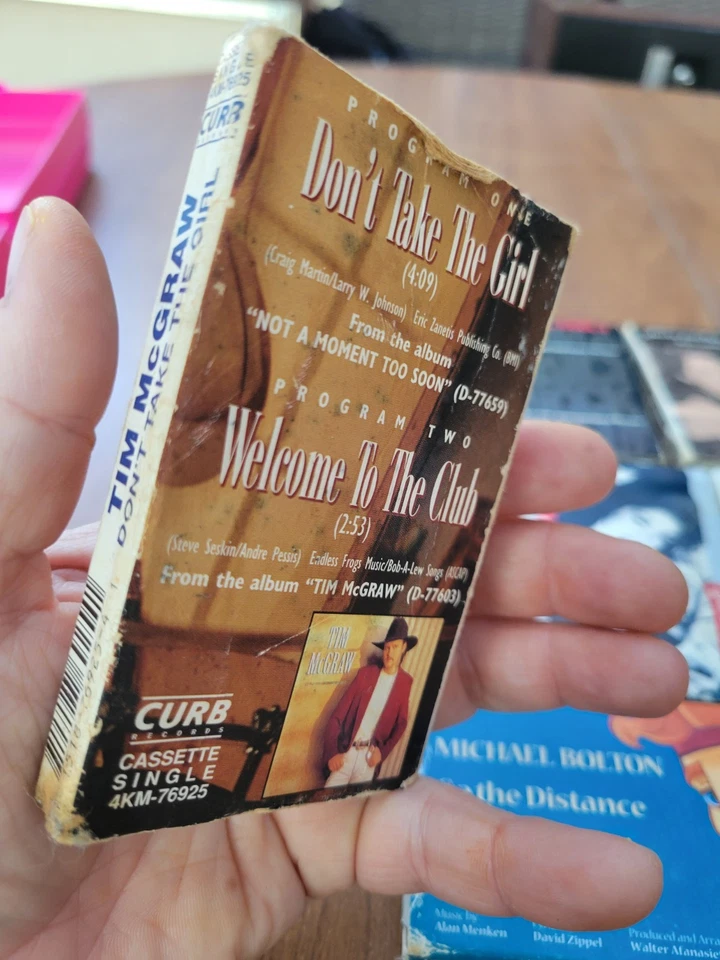 Vintage Tiffany Cassette Tape Lot New Inside, Hold An Old Friends Hand - Image 3 of 4