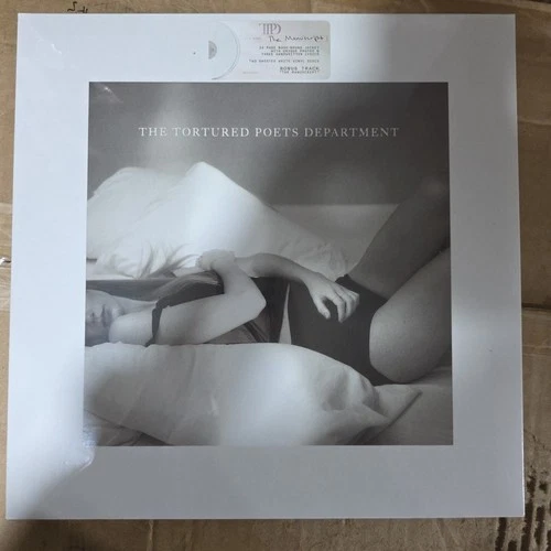 Taylor Swift The Tortured Poets Department Vinyl in Ghosted White- NEW/ SEALED