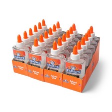 Elmer's Liquid School Glue Clear Washable 5 Ounces 24 Count
