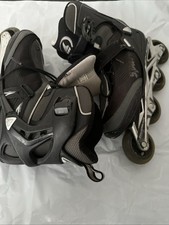 Rollerblade Lo-balance Men's Skate Black Gray Fitness Size 10 No Box