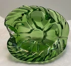 Vintage Murano? Art Glass Green Bowl/Trinket Dish/Ashtray Beautiful