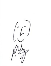 James Young Signed Autographed Hand Drawn Sketch Eli Young Band COA VD