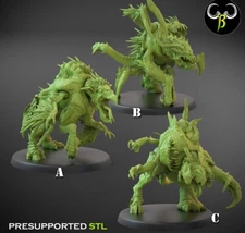 Fallen Creature by Clay Beast Creations | DnD | D&D | Print on Demand |