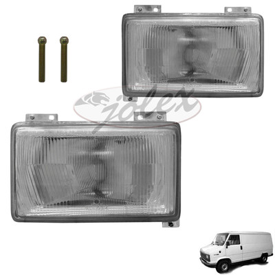 Scheinwerfer H4 Set Satz Paar rechts+links Fiat Ducato 280 290 Citroen C25 82-90