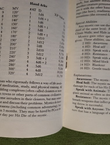 Dungeons & Dragons: "Menzter Basic", Meister DM's Buch, Erstdruck 1985, gut - Bild 3 von 9