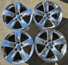 20" Genuine Jeep Grand Cherokee Srt Wheels Full Polished- 20x10 5/127 50P