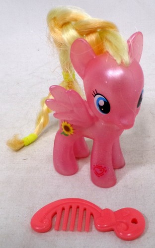 Hasbro My Little Pony Explore Equestria fleur de prairie nacrée 3" poney et peigne