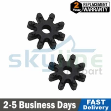 2pcs Black Flexible Steering Column Coupler Fit Kia Optima Soul Elantra Cadenza