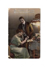 AK Ansichtskarte Feldpost - Auerbach 1917