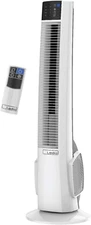 Oscillating Tower Fan, Remote Control, Timer, 4 Quiet Speeds, for Bedroom, Home