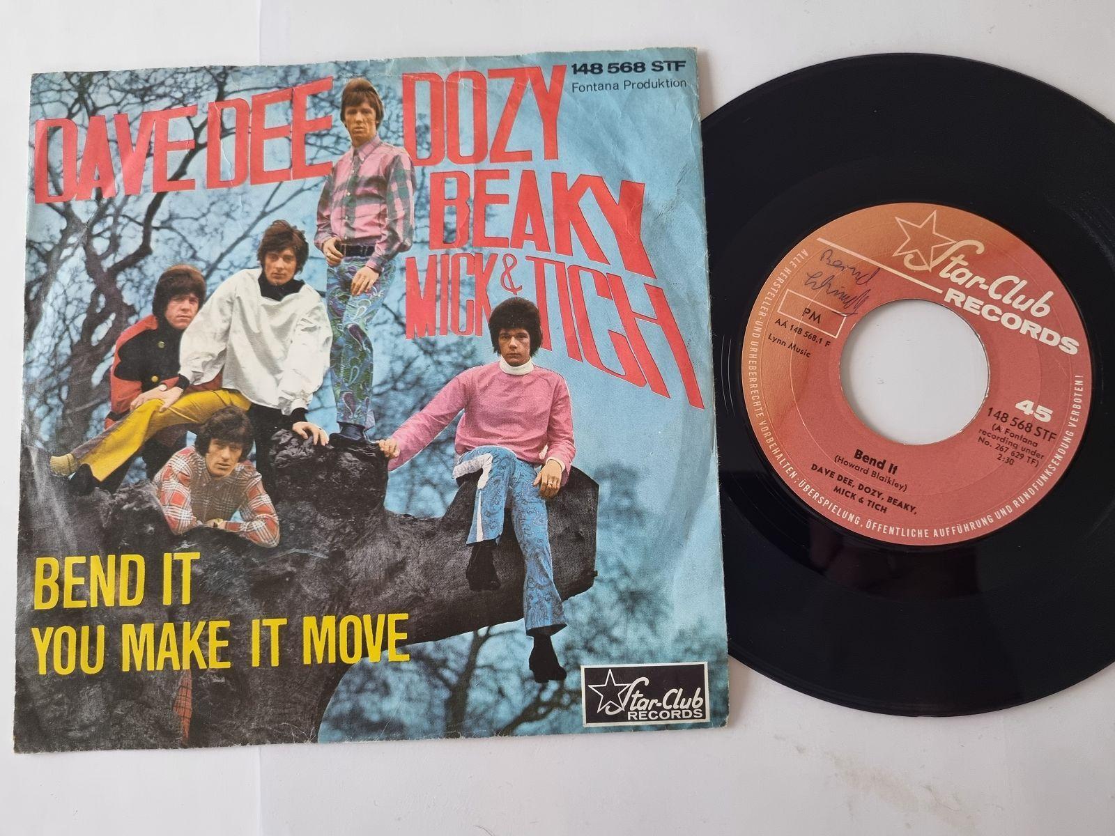 7"" Single Dave Dee Dozy Beaky Mick & Tich - Bend it Vinyl Germany