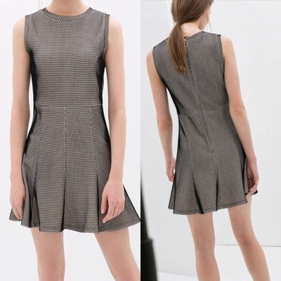 zara fishnet dress