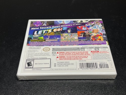 Pokemon Ultra Moon - Nintendo 3DS - Versión EE. UU. 🔥Buen Estado🔥Sellado de fábrica - Imagen 2 de 3