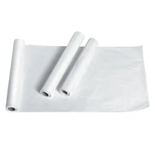 3 ROLLS, 21" X 225' Massage Exam Table Paper Smooth White Sheets Large Roll