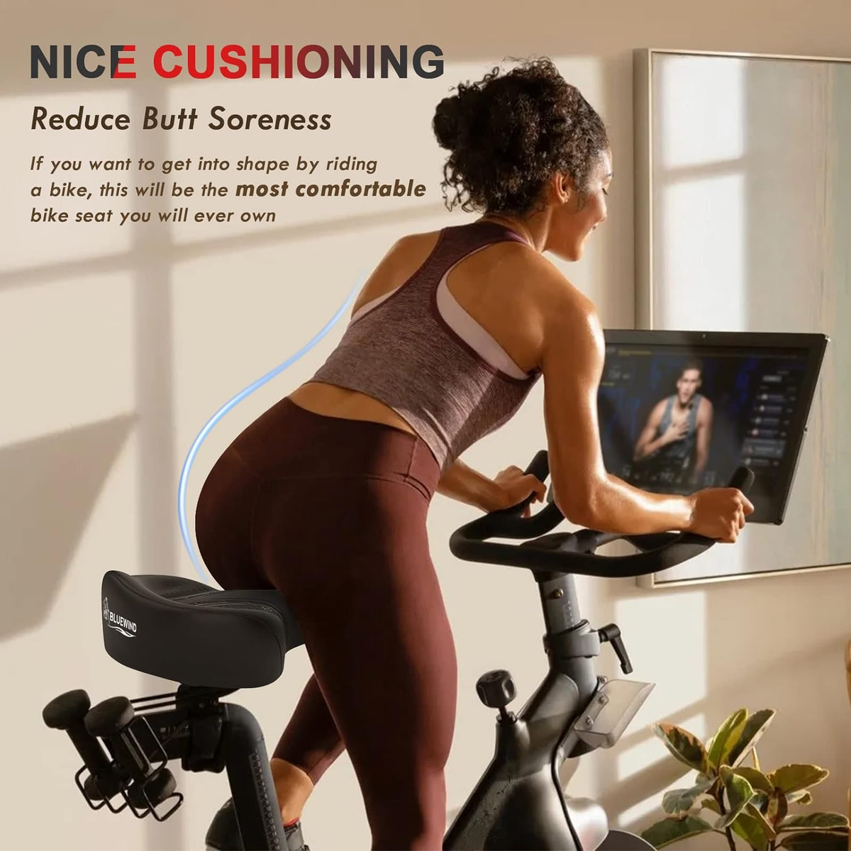 Stationary Bicycle Best Seat For Indoor Cycling Most Comfortable