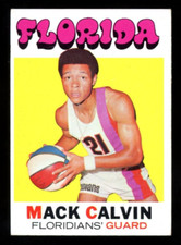 1971-72 TOPPS BASKETBALL #160 Mack Calvin NM-MT Rookie MIAMI FLORIDIANS ABA NBA