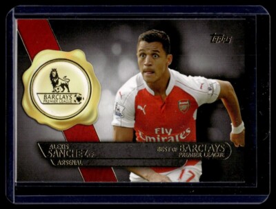 2015 Topps Premier Gold Best of Barclays Alexis Sanchez Arsenal