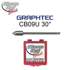 Graphtec CB09U 30 Blade- CLEAN CUT AGTK-30 (Red)