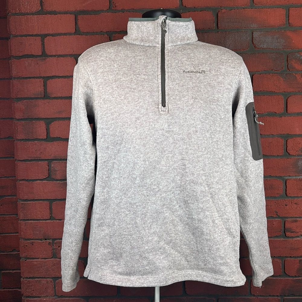 Avalanche Men’s Medium ¼-Zip Pullover Sweatshirt … - image 1