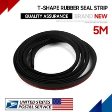 Universal 5M Auto Car T Shape Rubber Seal Weather Strip Door Edge Moulding Trim