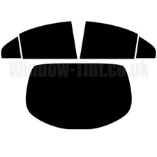 For Nissan Primera 4-door 2002-08 Pre Cut Window Tint Kit 20% Dark Rear Car Film