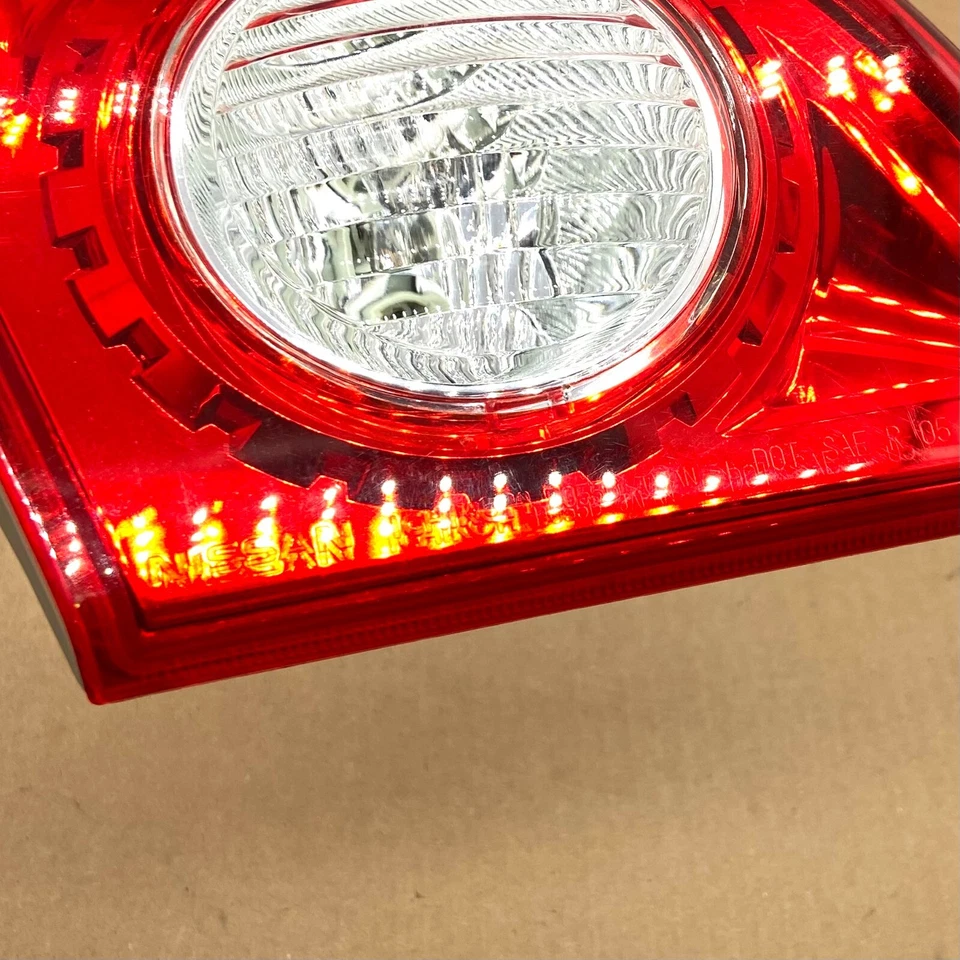 OEM 09-15 Nissan Rogue Select Left Side Halogen Inner Tail Light Stop Brake Lamp - Image 2 of 4