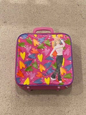 Mattel Barbie Vintage Y2K Suitcase Pink New 12 x 12 x 4.5 | eBay