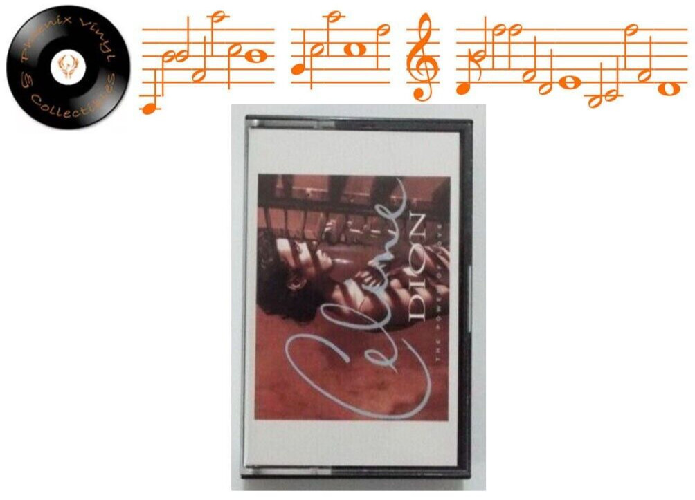 Celine Dion The Power Of Love Cassette Tape Single - Near Mint