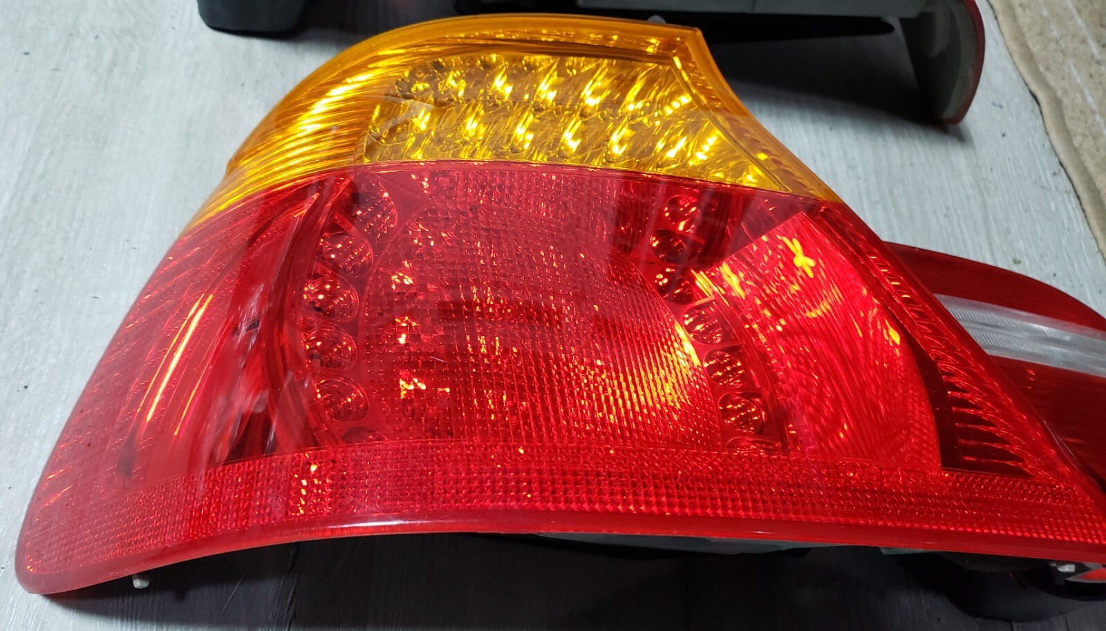OEM AMBER BMW E46 M3 330ci *Convertible ONLY* LED TAIL LIGHTS PAIR