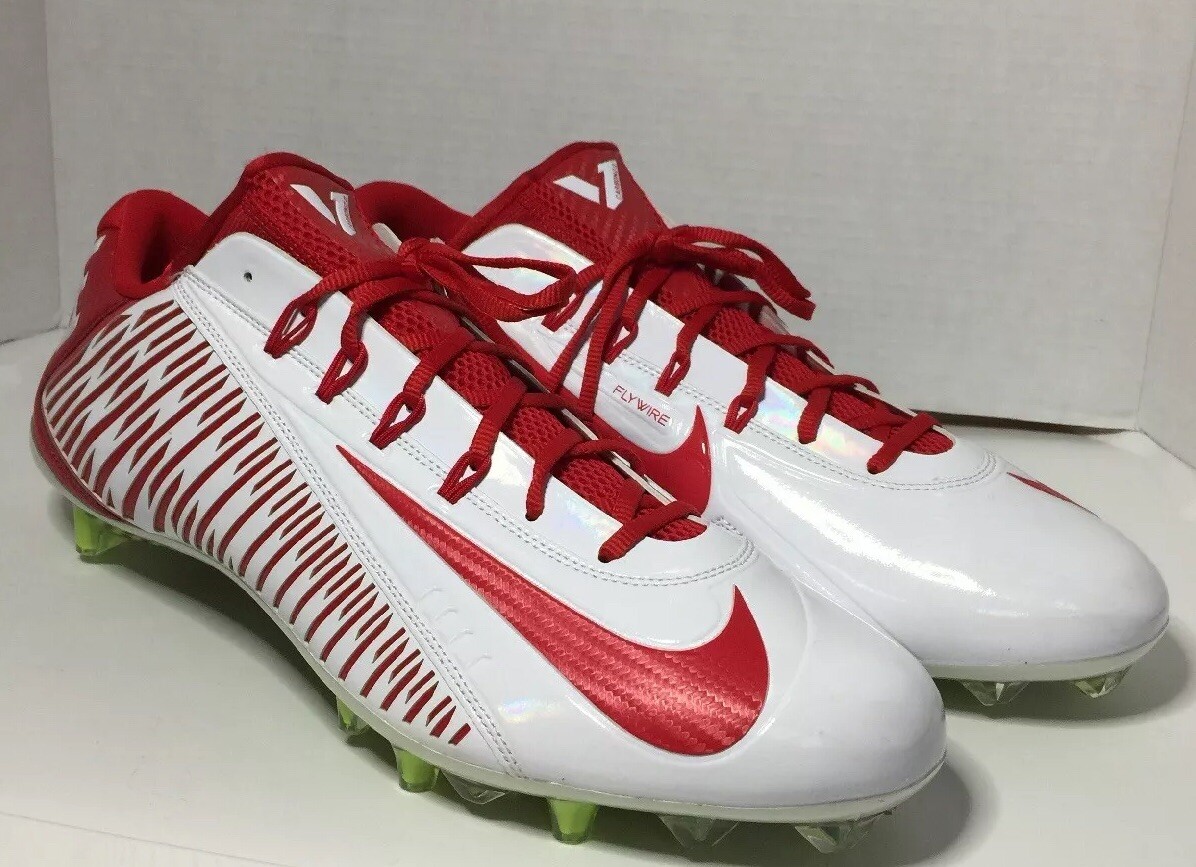Nike Mens Vapor Carbon Elite 2 Flywire Football Cleats Red