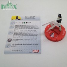 Heroclix Civil War OP set Bullseye 018 Uncommon figure w/card