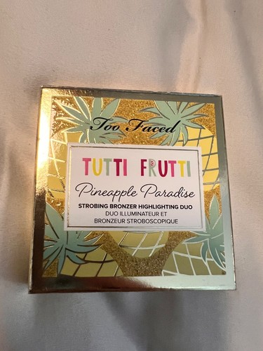 Too Faced Tutti Frutti Bronzer Highlighting Pineapple Paradise 0.28oz NIB - Picture 2 of 3