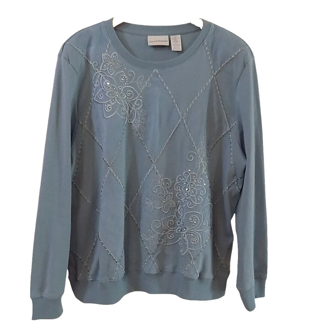 Sudaderas para mujer Sólido Alfred Dunner