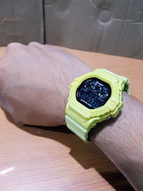 g shock fluorescent green