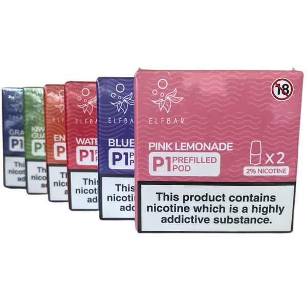 Elf Bar Mate 500 Pre-Filled Pods (2 Pack) All Flavours 20mg And Devices