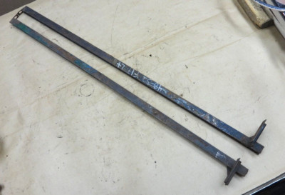 1948 1952 Ford Truck Door / Vent Window DIVIDER BARS Original pair Pickup Panel