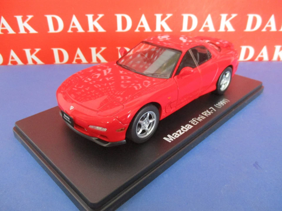 Die cast 1/24 Modellino Auto Mazda RX-7 Red 1991 - Immagine 2 di 4