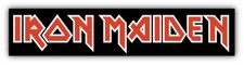 Iron Maiden Car Bumper Sticker Decal - Set of 2pc - 9'', 12'' or 14''