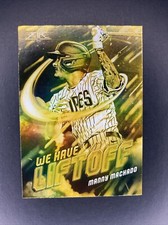 2021 Topps Fire - Manny Machado - We Have Liftoff Insert - Gold Minted