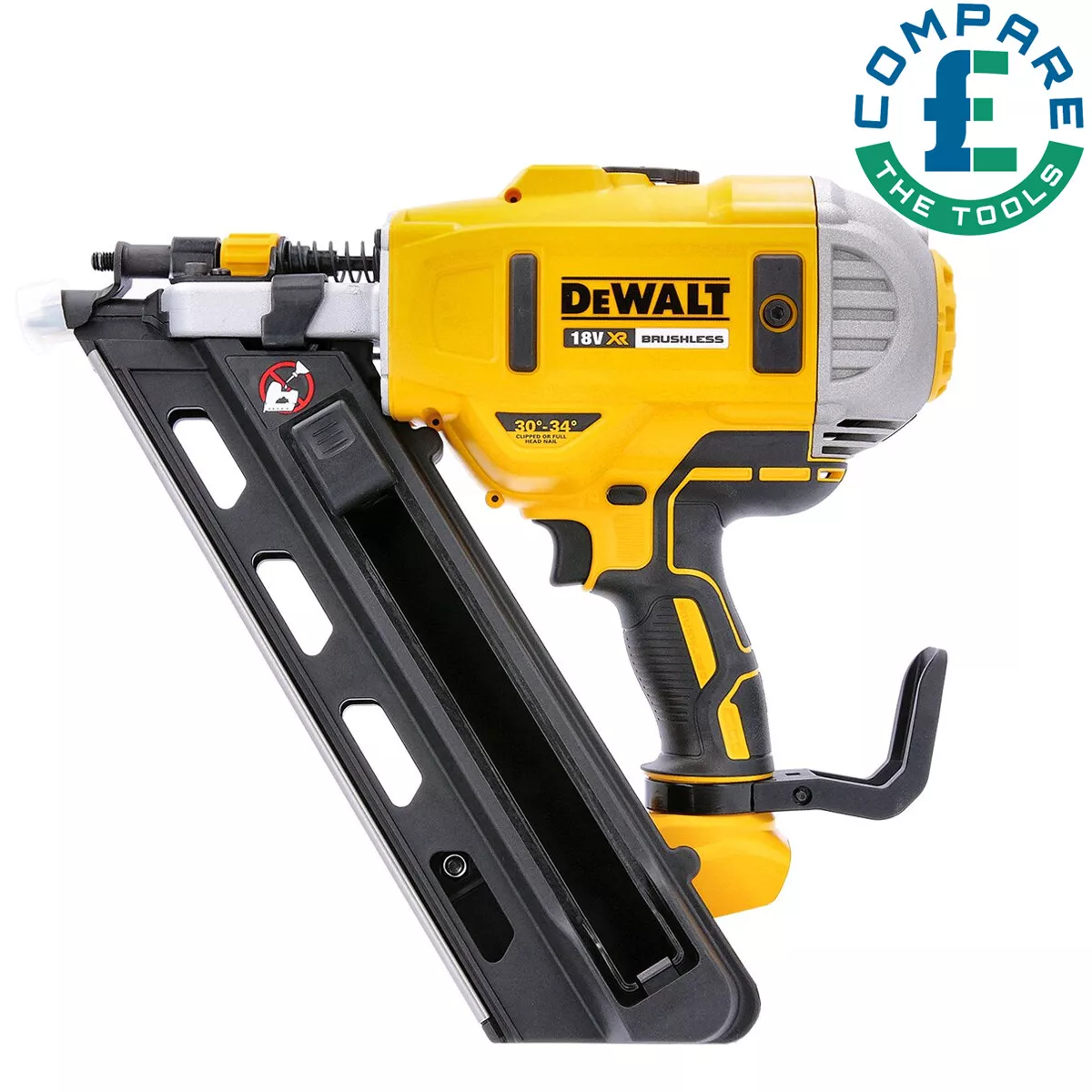 DEWALT DCN660P2 18v Brushless 2nd Fix Nailer with 2x5ah Li-ion batteries -  ToolStore UK