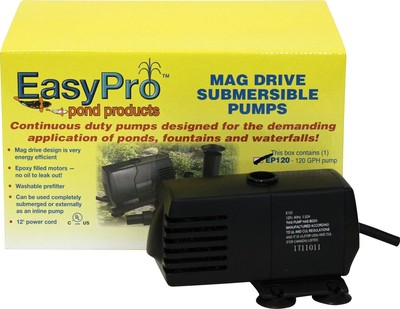 EasyPro Submersible Mag Drive Pond & Waterfall Pumps