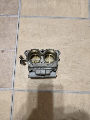 1980 JOHNSON EVINRUDE 140HP CARBURETOR ASSEMBLY #2 LOWER
