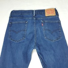 Levi's 510 Skinny Fit Jeans Mens Size 30x30 Blue Casual Streetwear